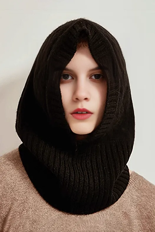 100% Cashmere Balaclava Beanie