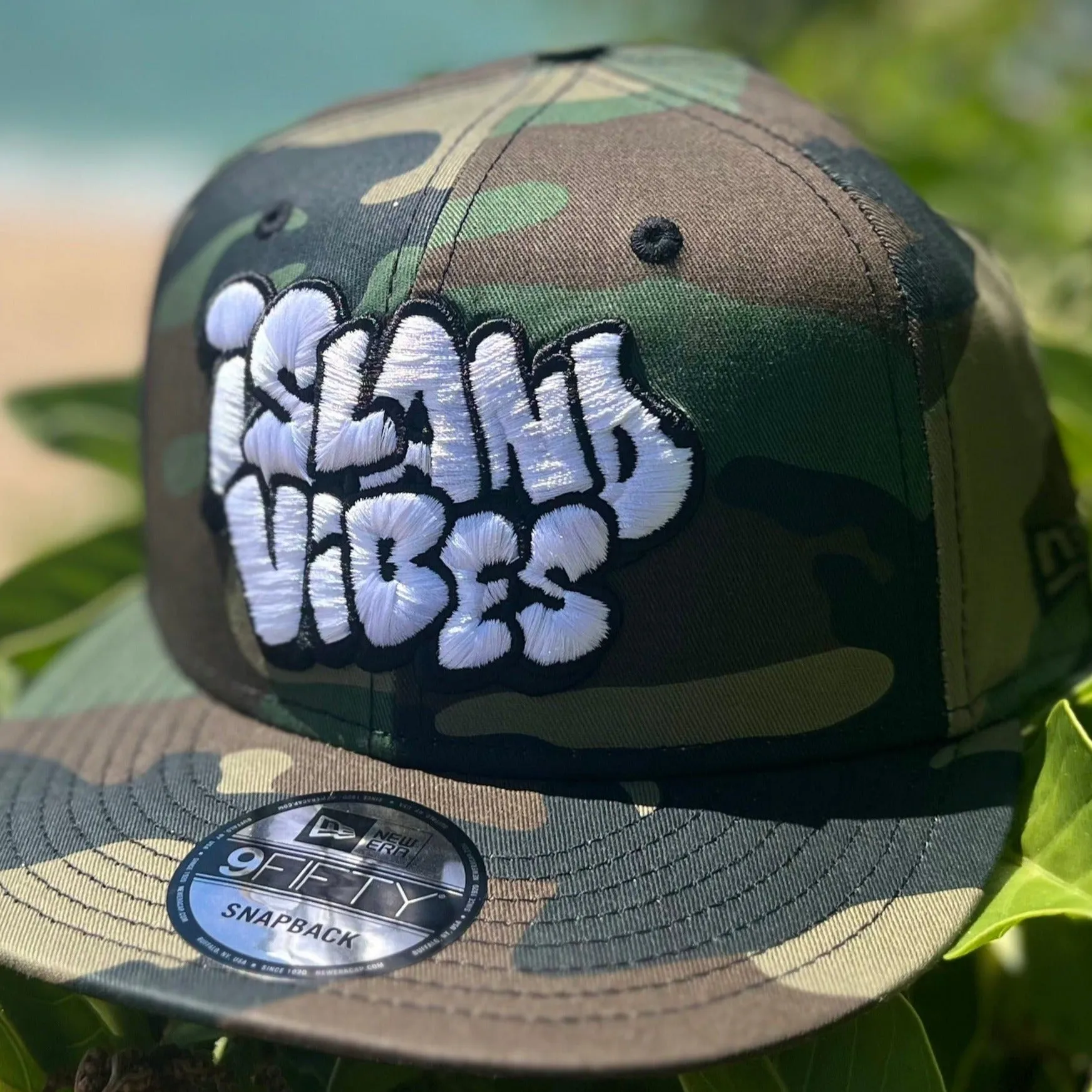 808ALLDAY New Era 9Fifty Camo Island Vibes Snapback