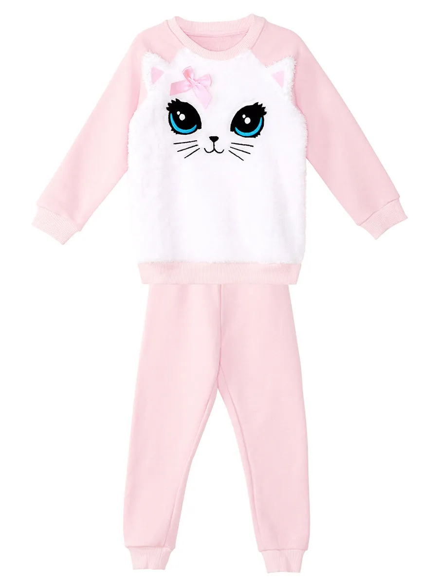baby cat kiz çocuk eşofman takim