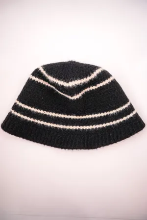 Black Knitted Hat