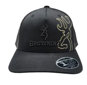 Browning Men's Black And Grey Junction Cap
