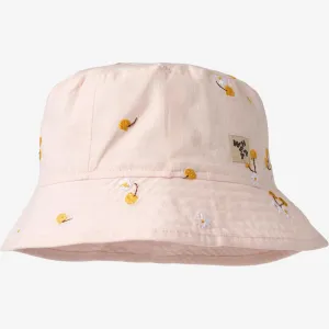 Bucket Hat Alec - powder yellow cherries