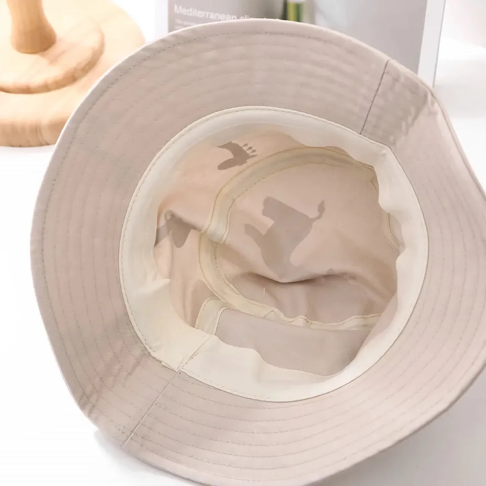 Cartoon Giraffe Bucket Hats for Kids
