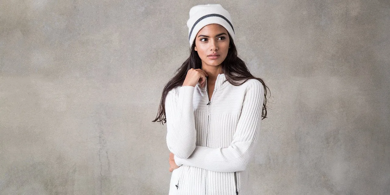 Cashmere Stripe Hat