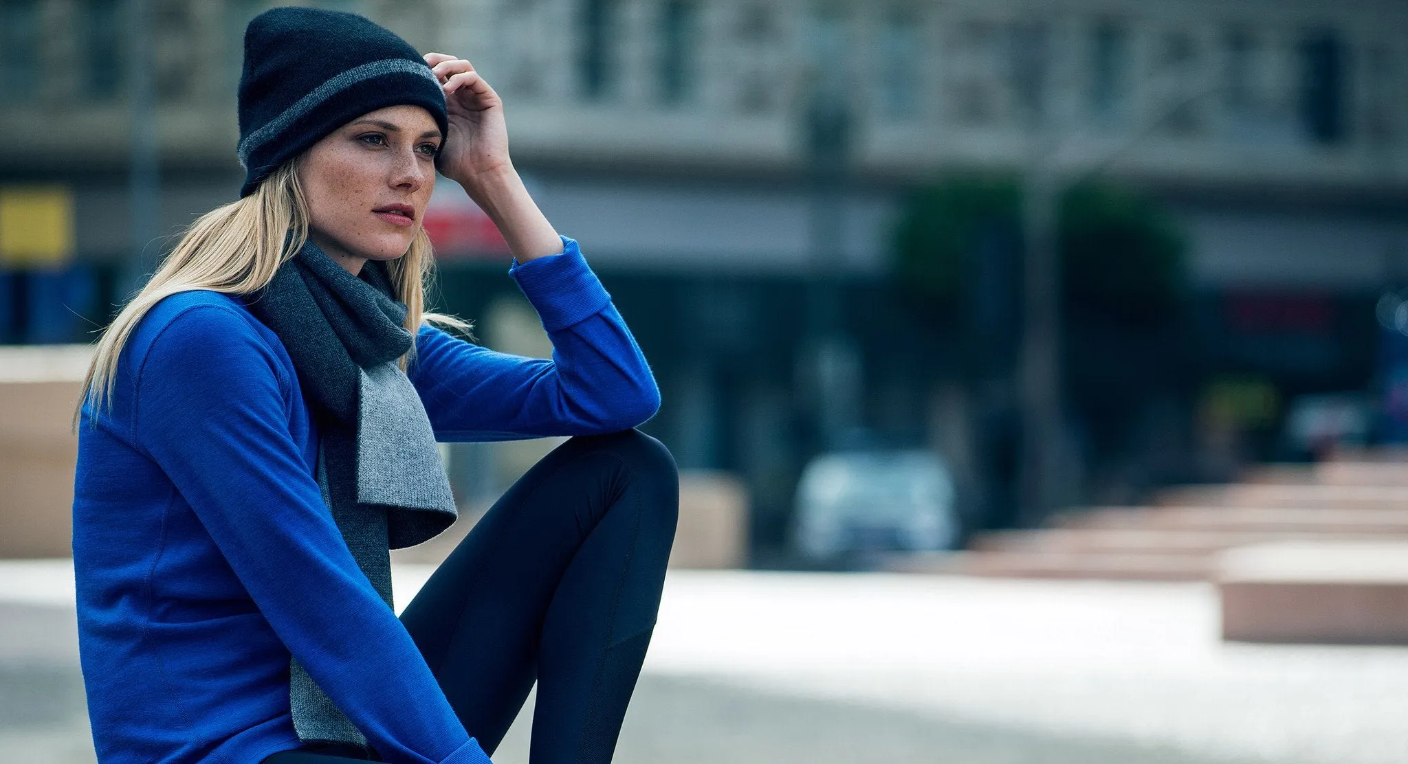 Cashmere Stripe Hat