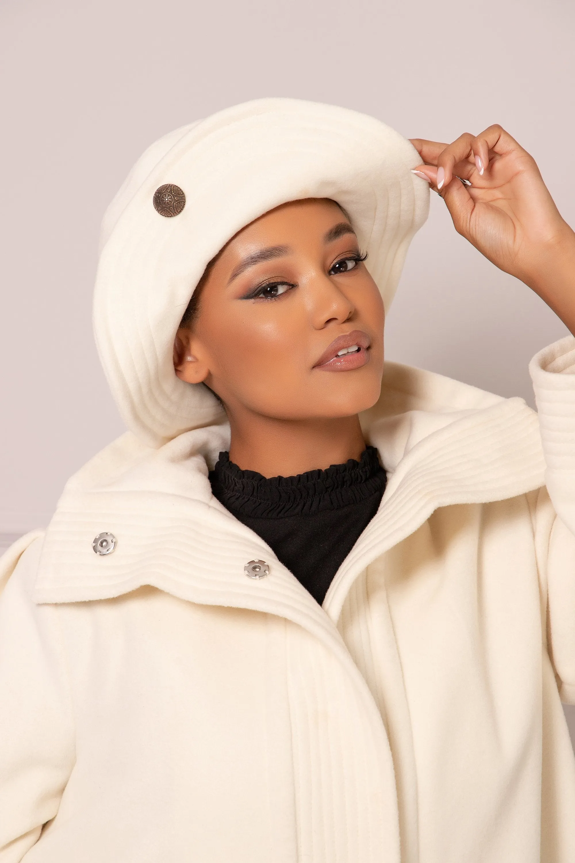 Cashmere Sun Hat