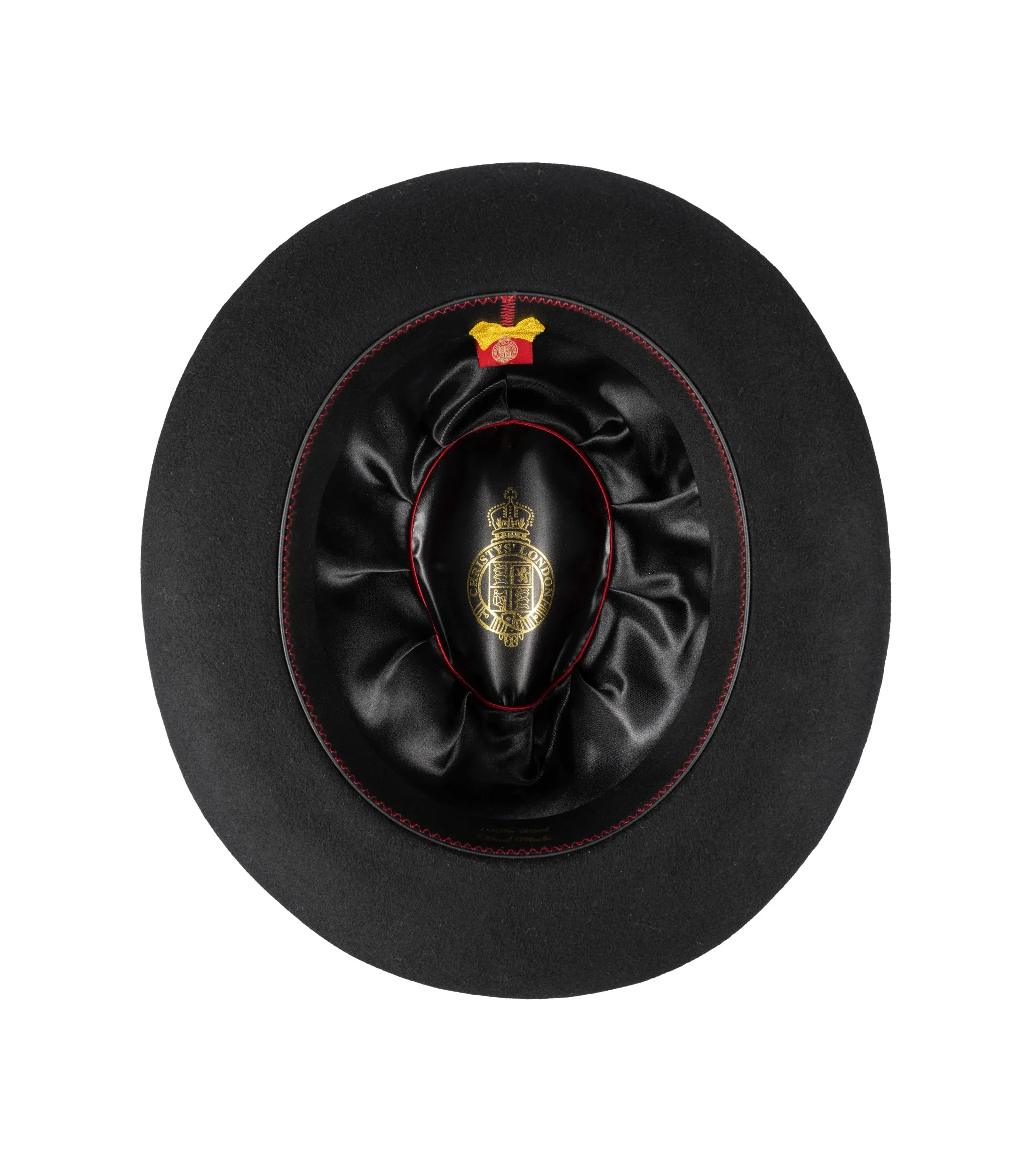 CHRISTYS' Chepstow Wool Felt Fedora Hat - Black