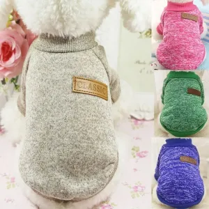 Classic Warm Pet Clothes