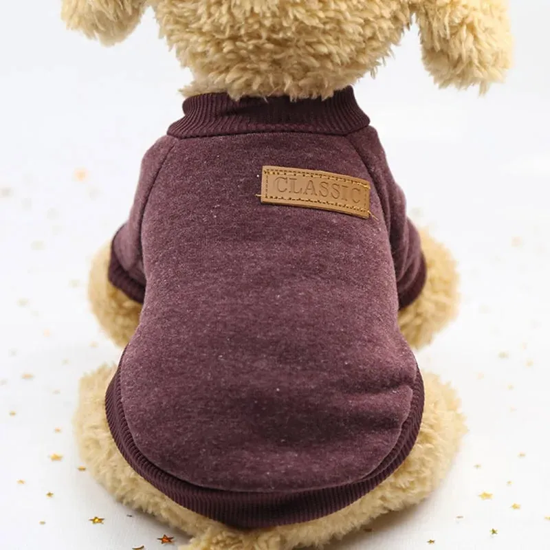 Classic Warm Pet Clothes