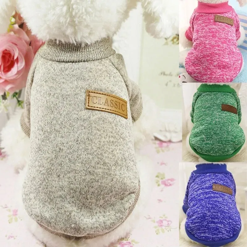 Classic Warm Pet Clothes