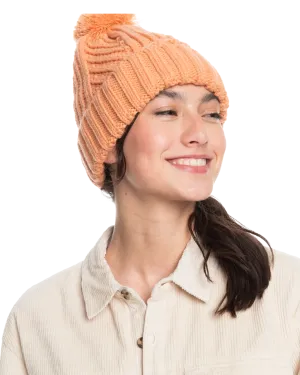 Cosy Sundown Beanie in Dusty Coral
