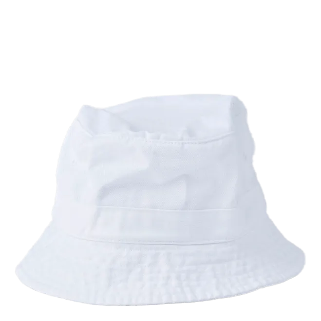 Cotton Bucket Hat White