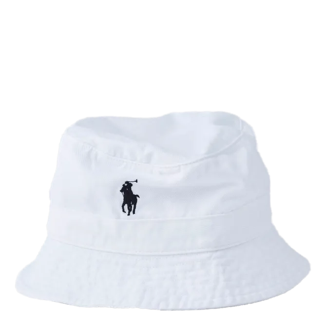 Cotton Bucket Hat White