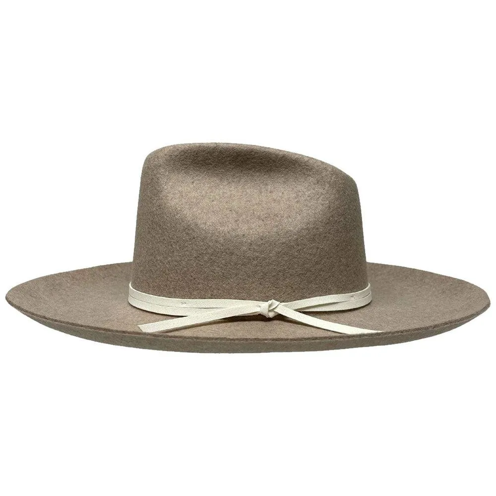 Crescent |  Womens Flipped Brim Felt Hat