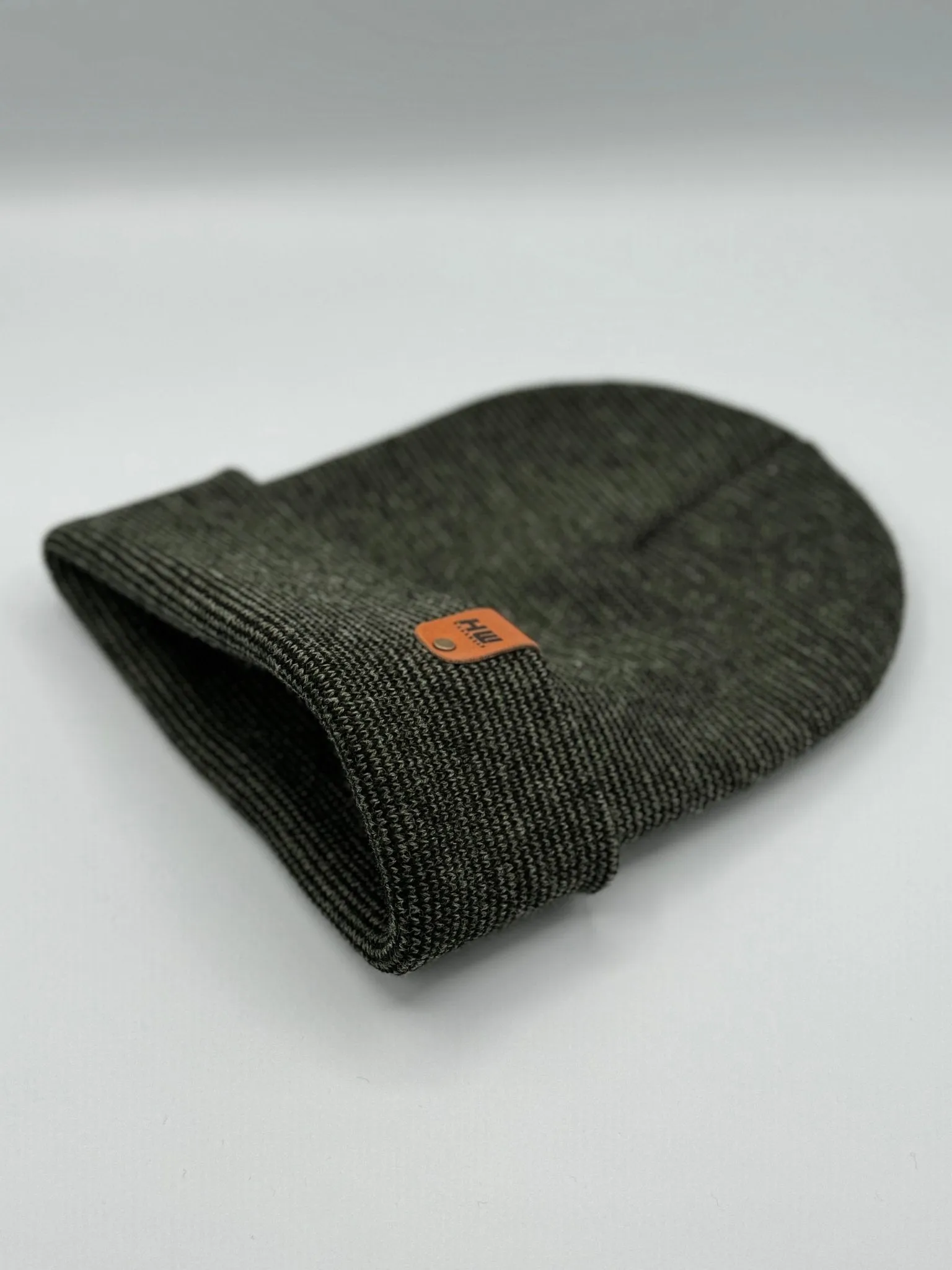 CTD402 HAAKWEAR Traditional Fusion Cuffed Beanie - Green/Black, Made in USA