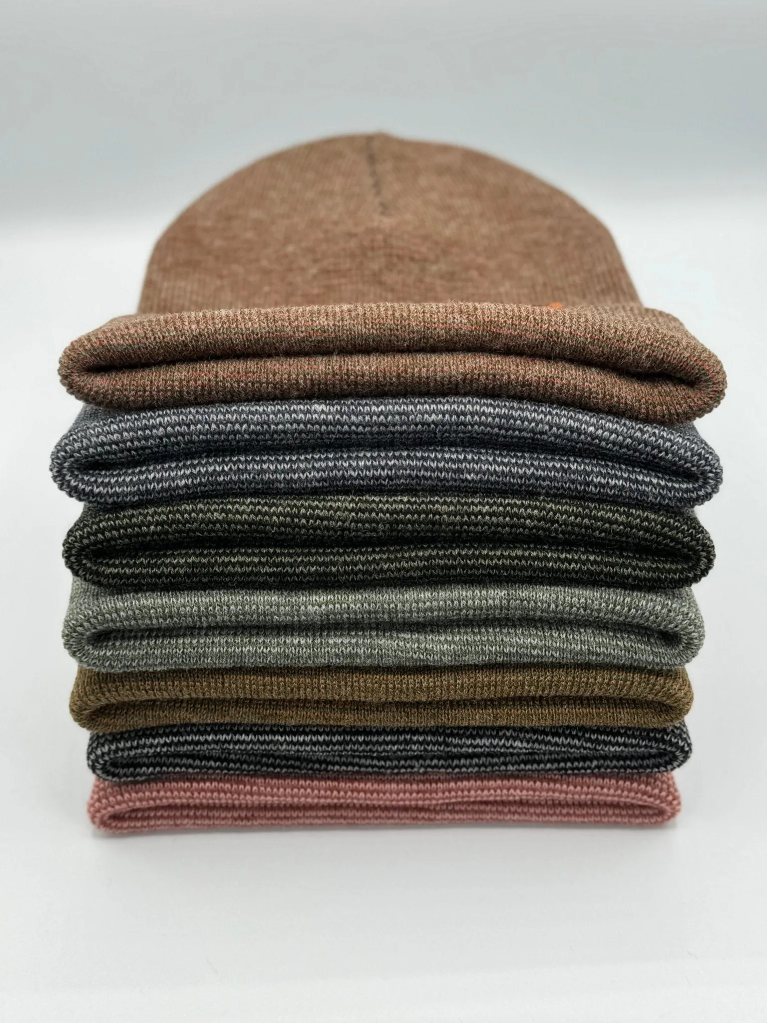 CTD402 HAAKWEAR Traditional Fusion Cuffed Beanie - Green/Black, Made in USA