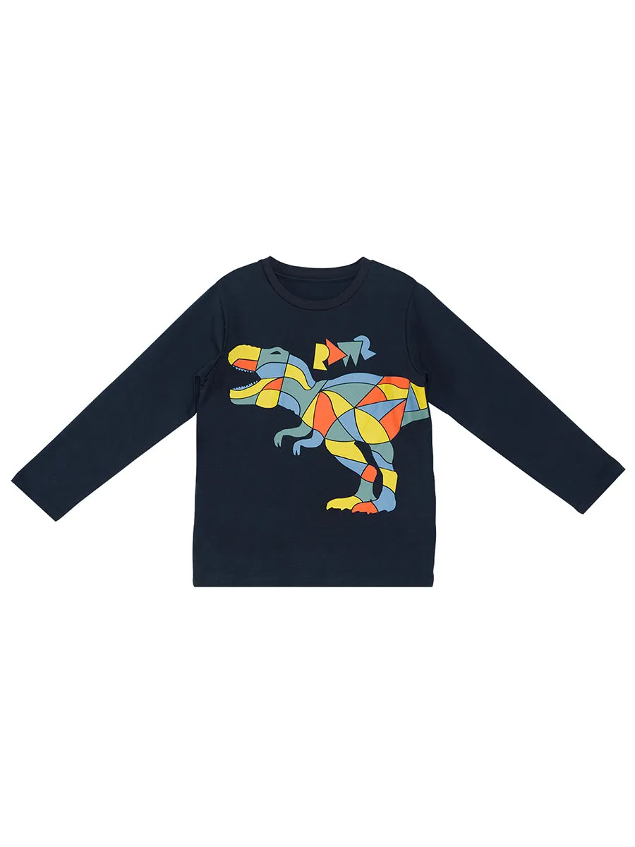 dinozor erkek çocuk t-shirt pantolon takim