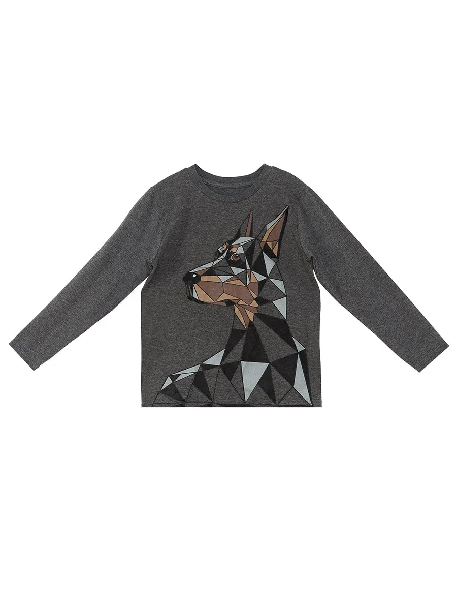 doberman erkek çocuk t-shirt pantolon takim