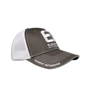 Drive Series Mesh Back Cap White-Grey