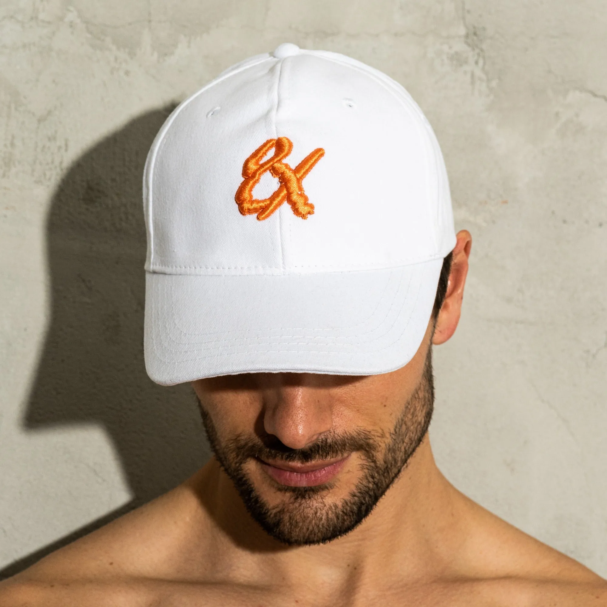 Eight X Logo Hat - White