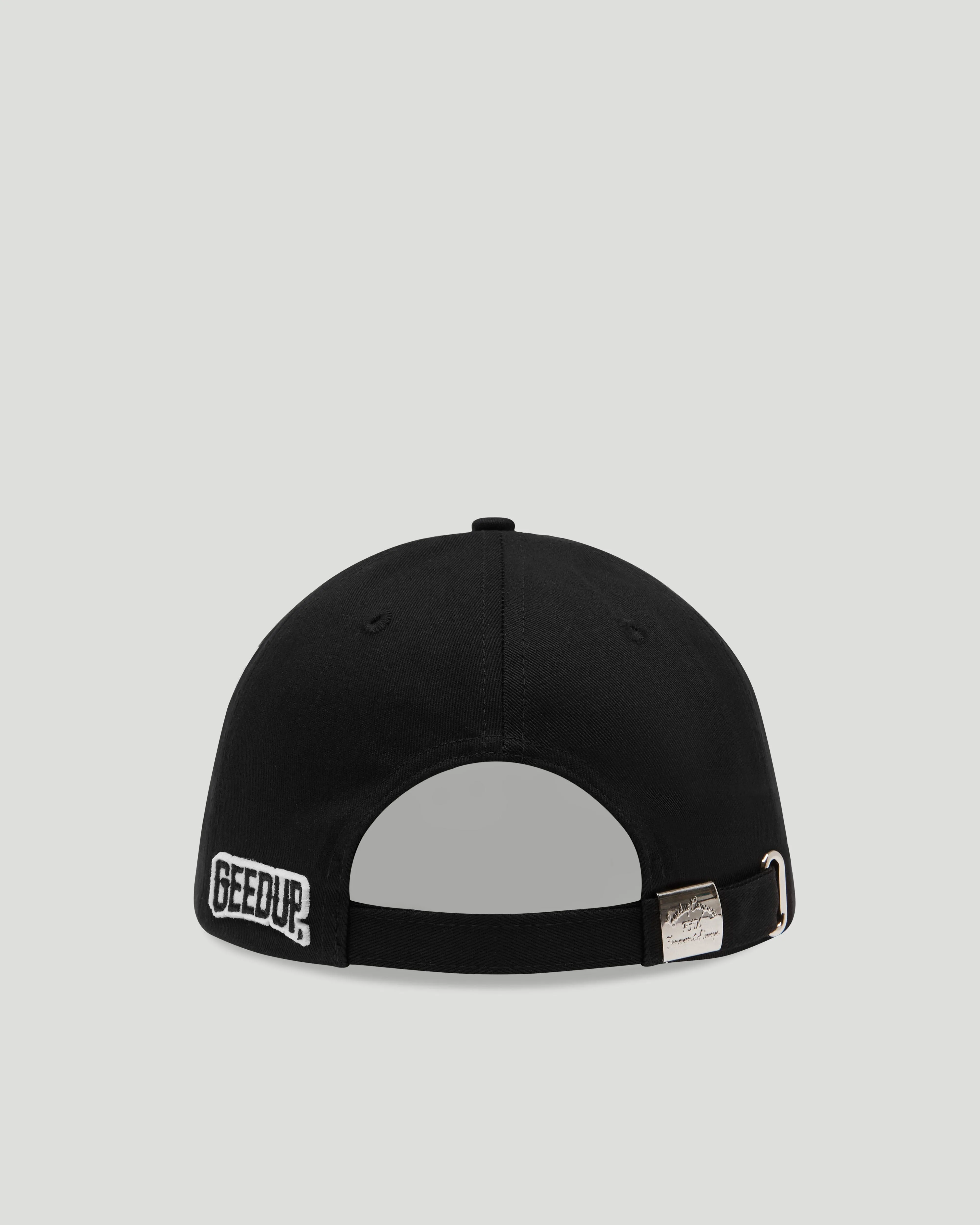 Geedup Company Hat Black/White
