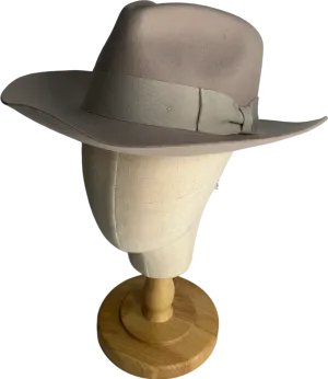 Gladwin bond Nude Grace Snap-brim Wool Fedora Hat UK S