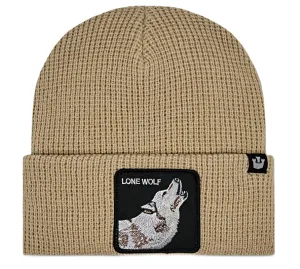 Goorin 'Singled out' Acrylic knitted Beanie in Creme
