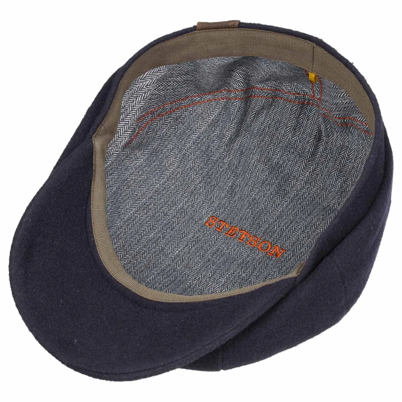 Hatteras Noir Newsboy cap by Stetson