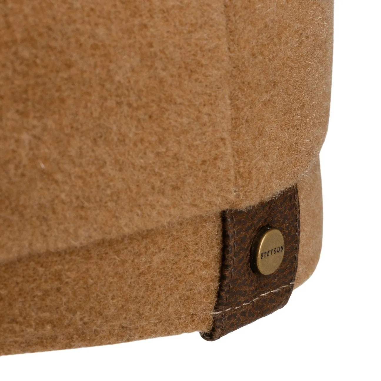 Hatteras Noir Newsboy cap by Stetson