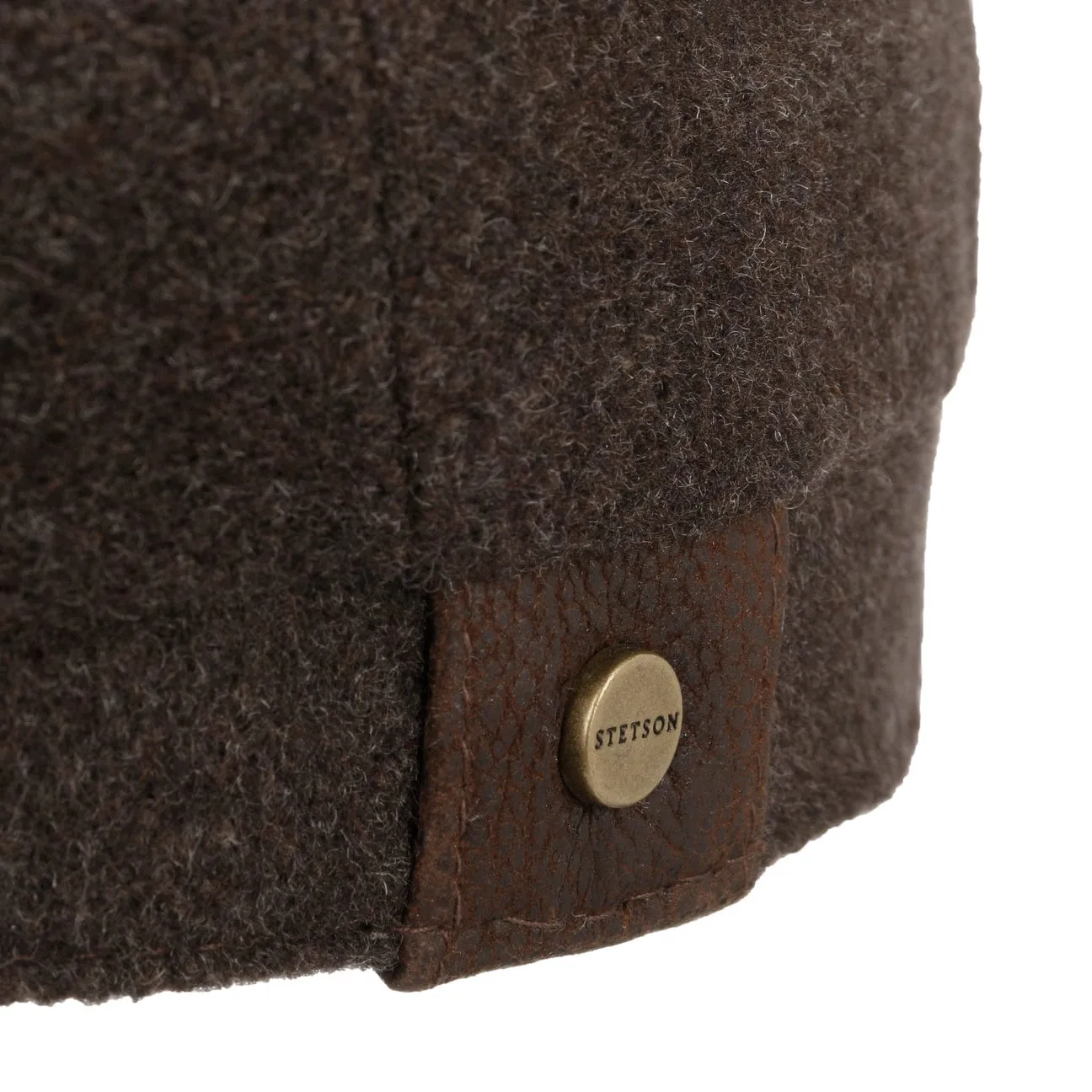 Hatteras Noir Newsboy cap by Stetson