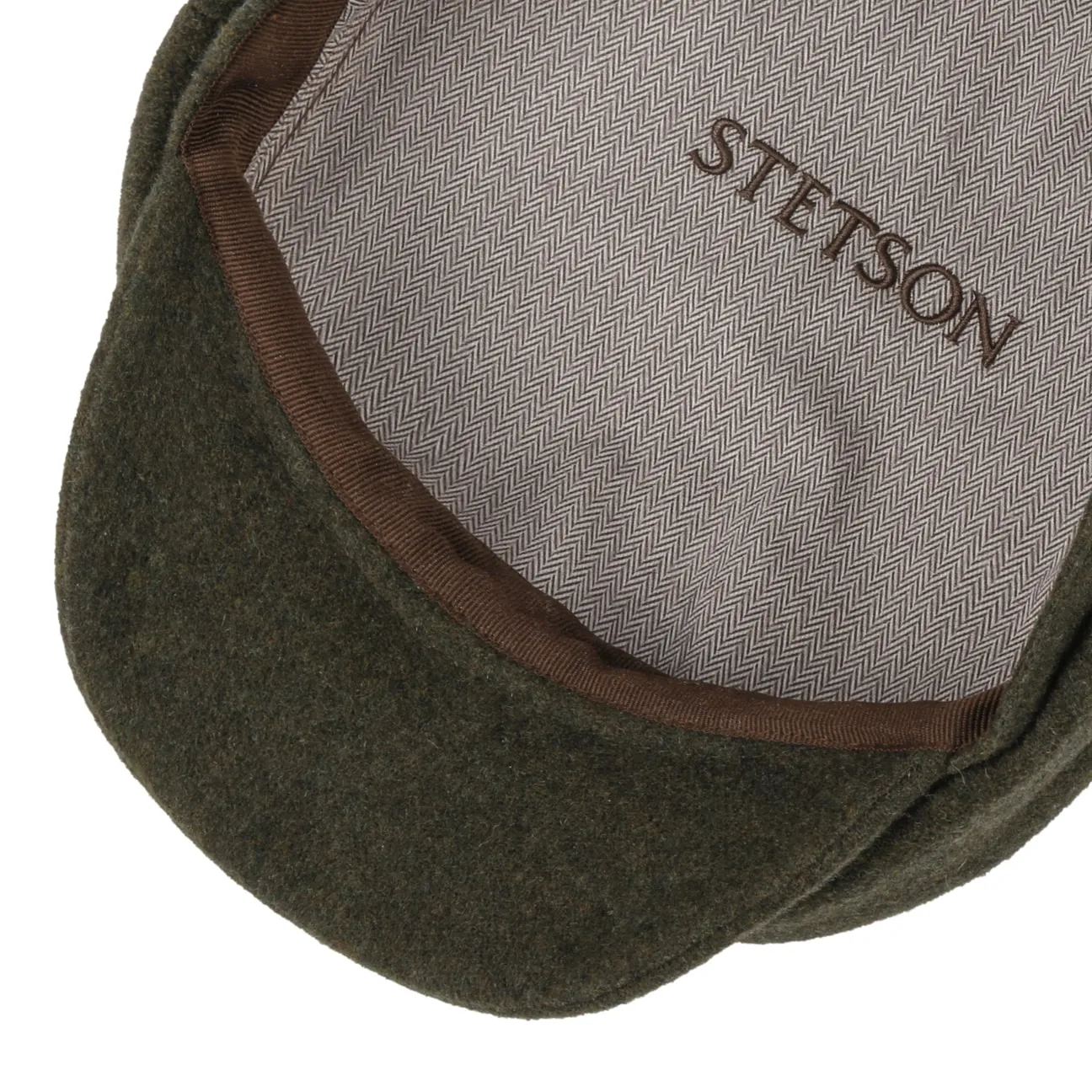Hatteras Noir Newsboy cap by Stetson