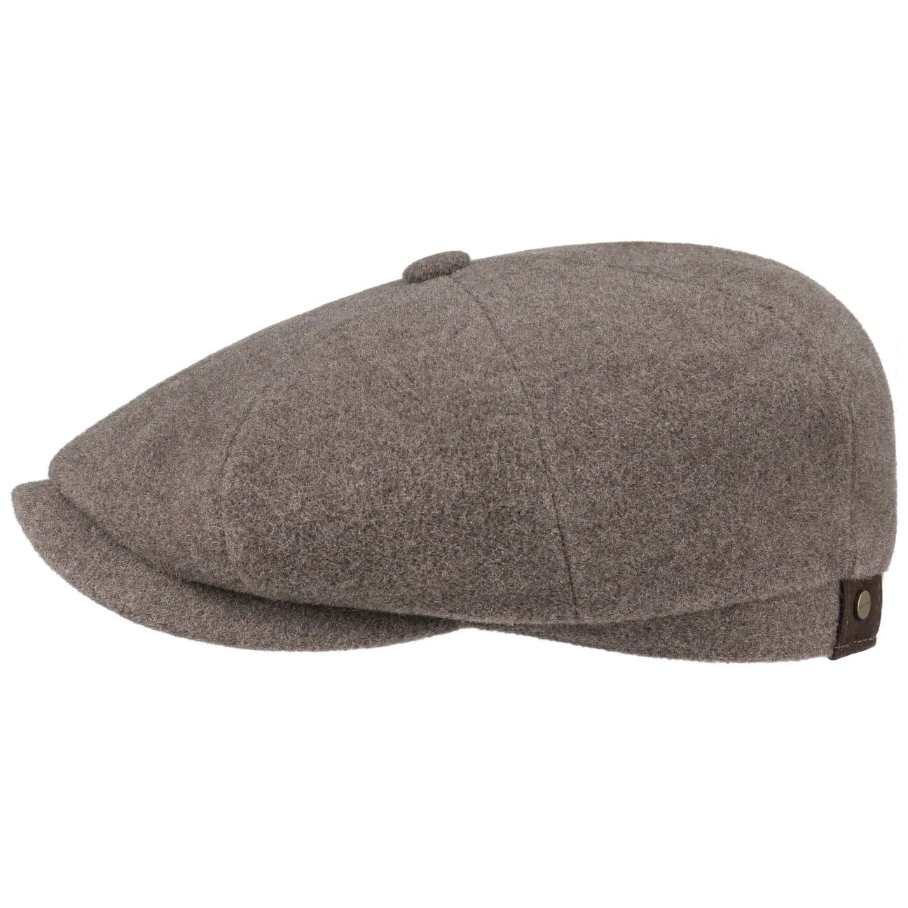 Hatteras Noir Newsboy cap by Stetson