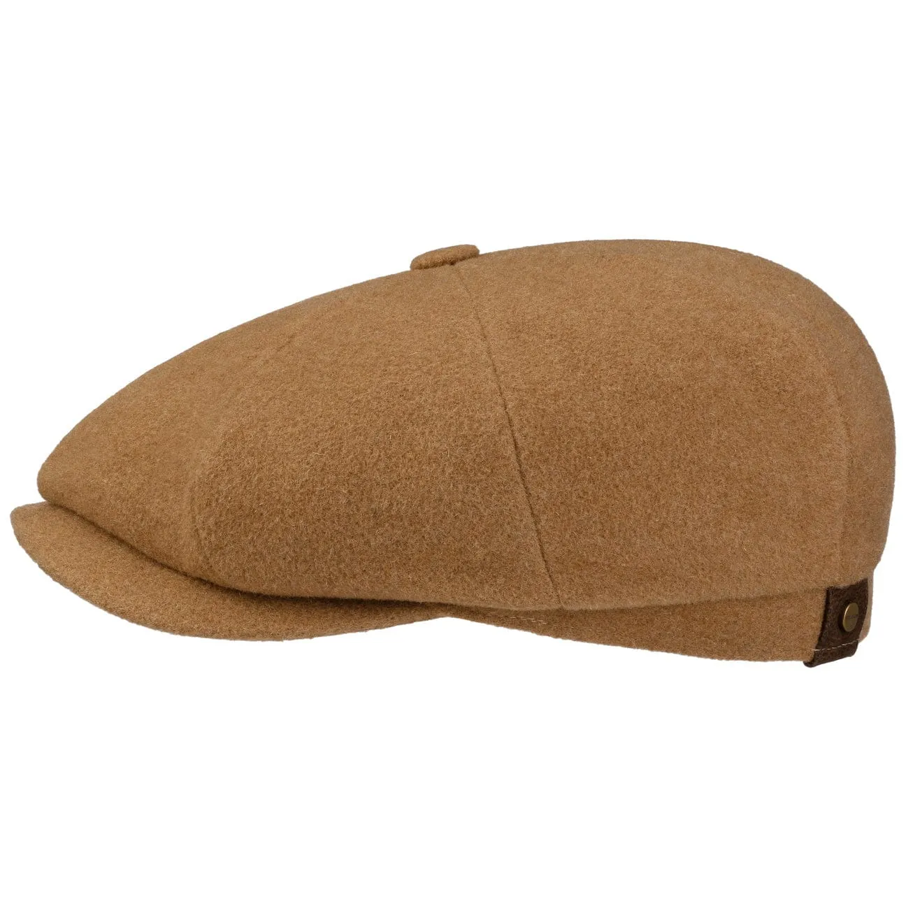 Hatteras Noir Newsboy cap by Stetson