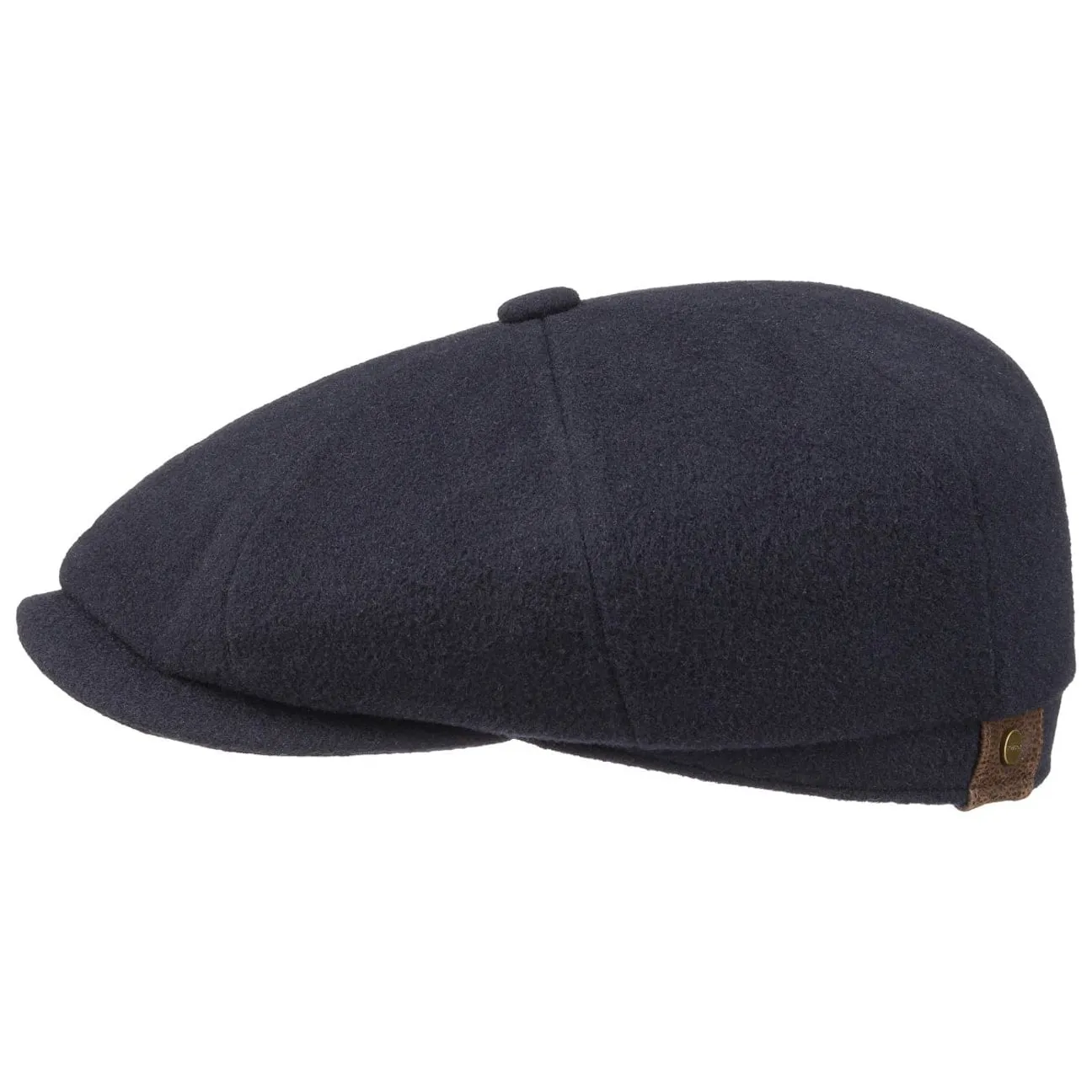 Hatteras Noir Newsboy cap by Stetson