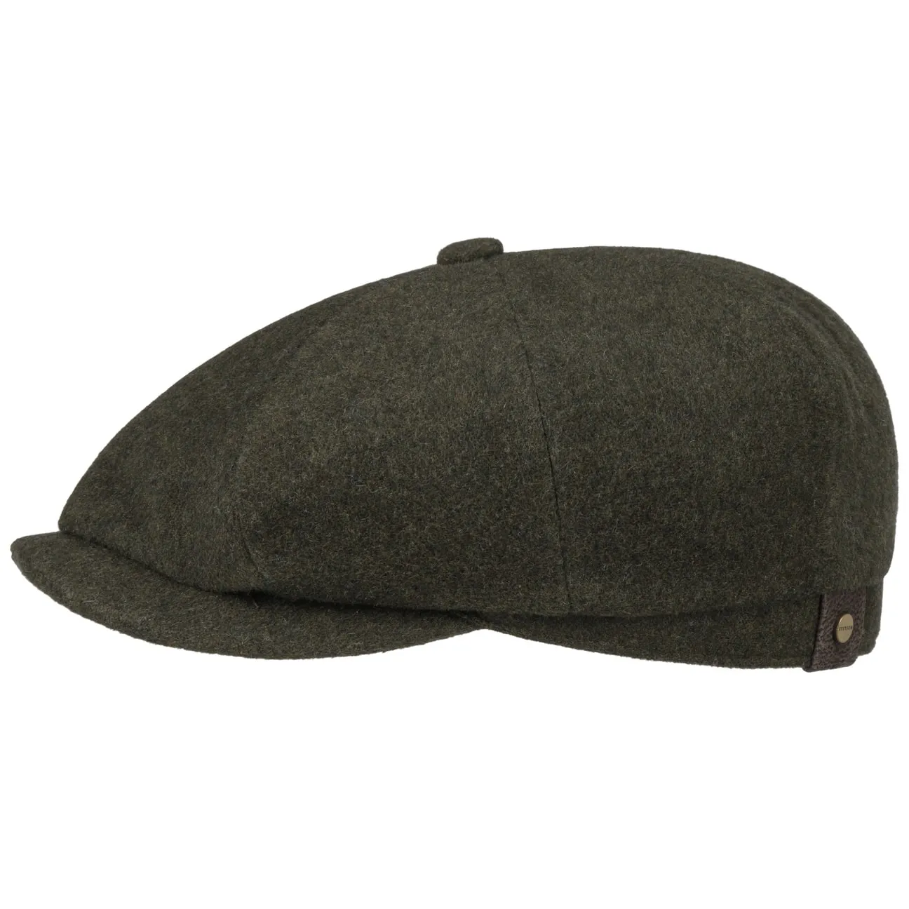 Hatteras Noir Newsboy cap by Stetson