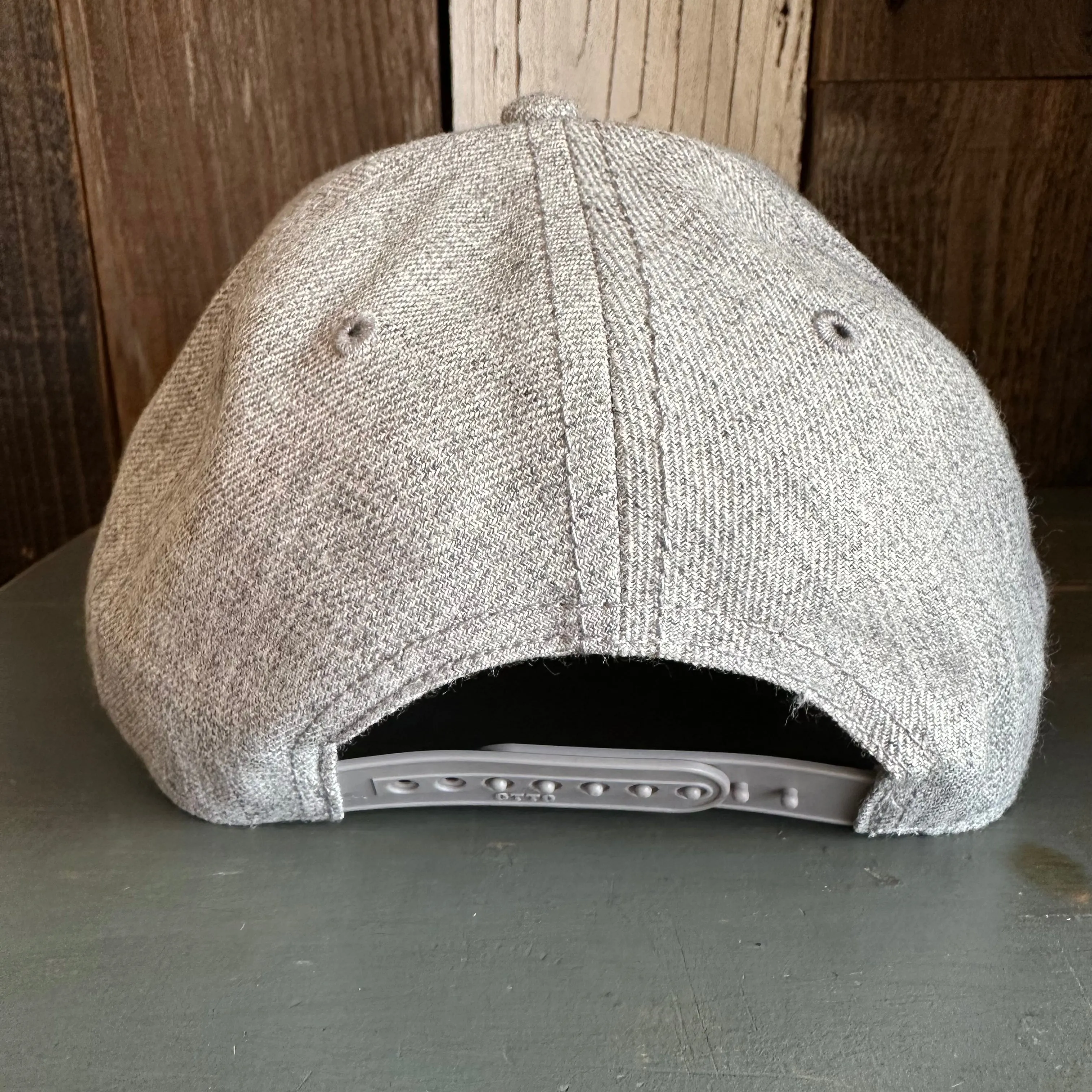 Hermosa Beach LIFEGUARD TOWER Premium 6-Panel Low Profile Snapback Hat - Heathered Grey
