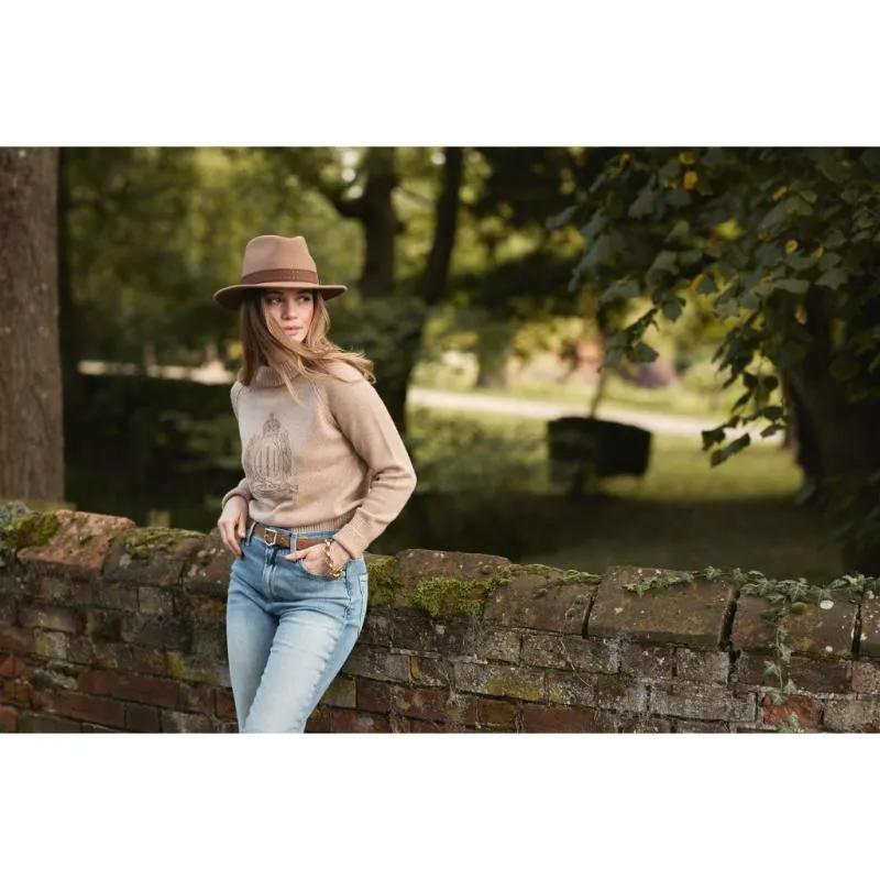 Hicks & Brown x Fairfax & Favor Waveney Ladies Fedora - Camel