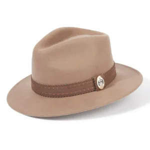 Hicks & Brown x Fairfax & Favor Waveney Ladies Fedora - Camel