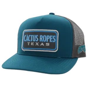Hooey Men's Cactus Ropes 5-panel Blue & Grey Trucker Cap CR078