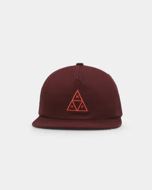 HUF Essential Unstructured TT Snapback Brown