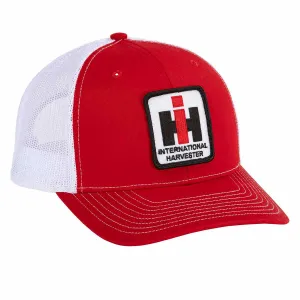 IH Logo Hat Red with White Mesh