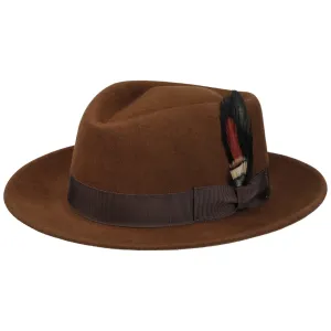 Jayburgh Fedora Lite Felt Wool Hat by JJ Hats