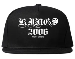 Kings 2006 Old English logo Snapback Hat Cap
