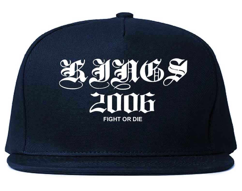 Kings 2006 Old English logo Snapback Hat Cap