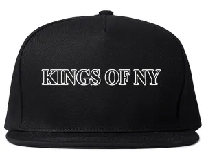 Kings Of NY Outline Classic Logo Mens Snapback Hat