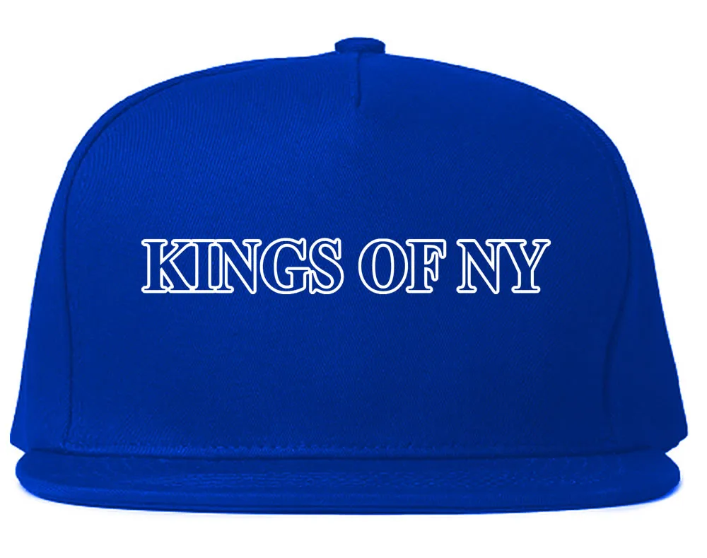 Kings Of NY Outline Classic Logo Mens Snapback Hat