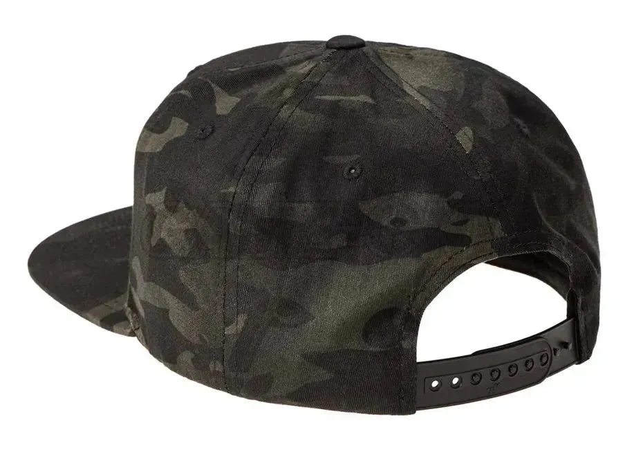 Klassisk Snapback Caps - Svart Multicam
