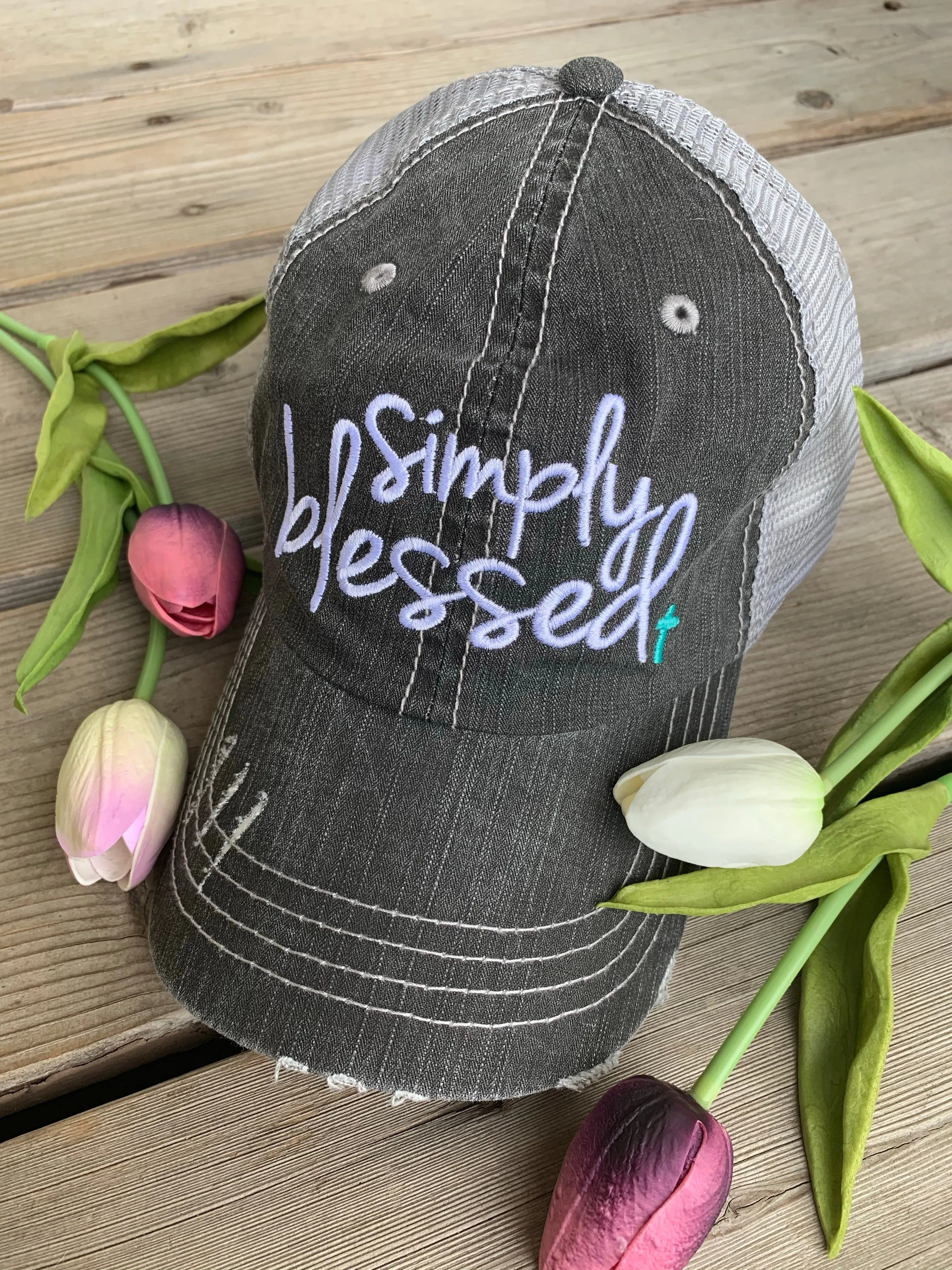 Lake hats LAKE BABE Embroidered trucker caps