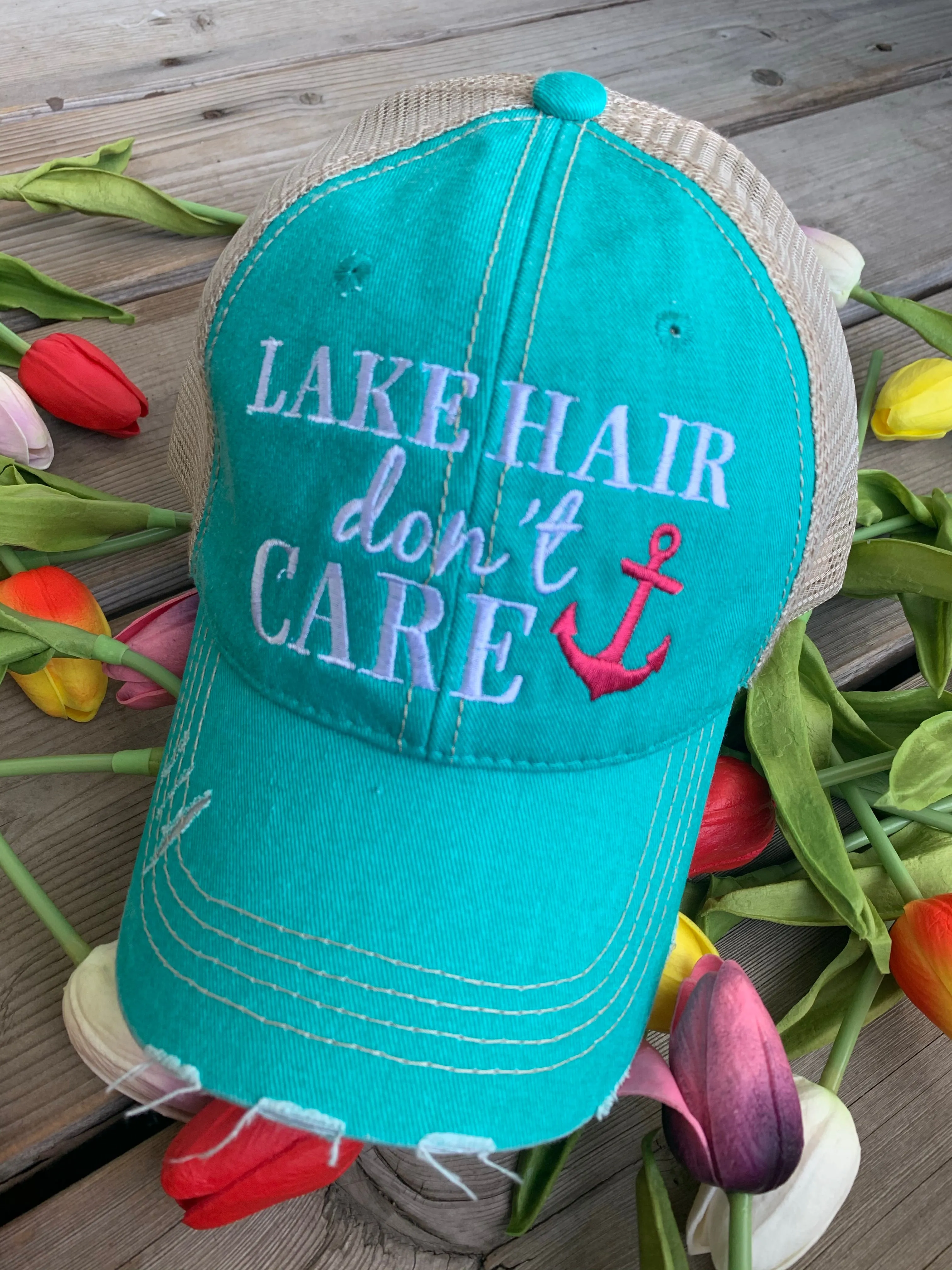 Lake hats LAKE BABE Embroidered trucker caps