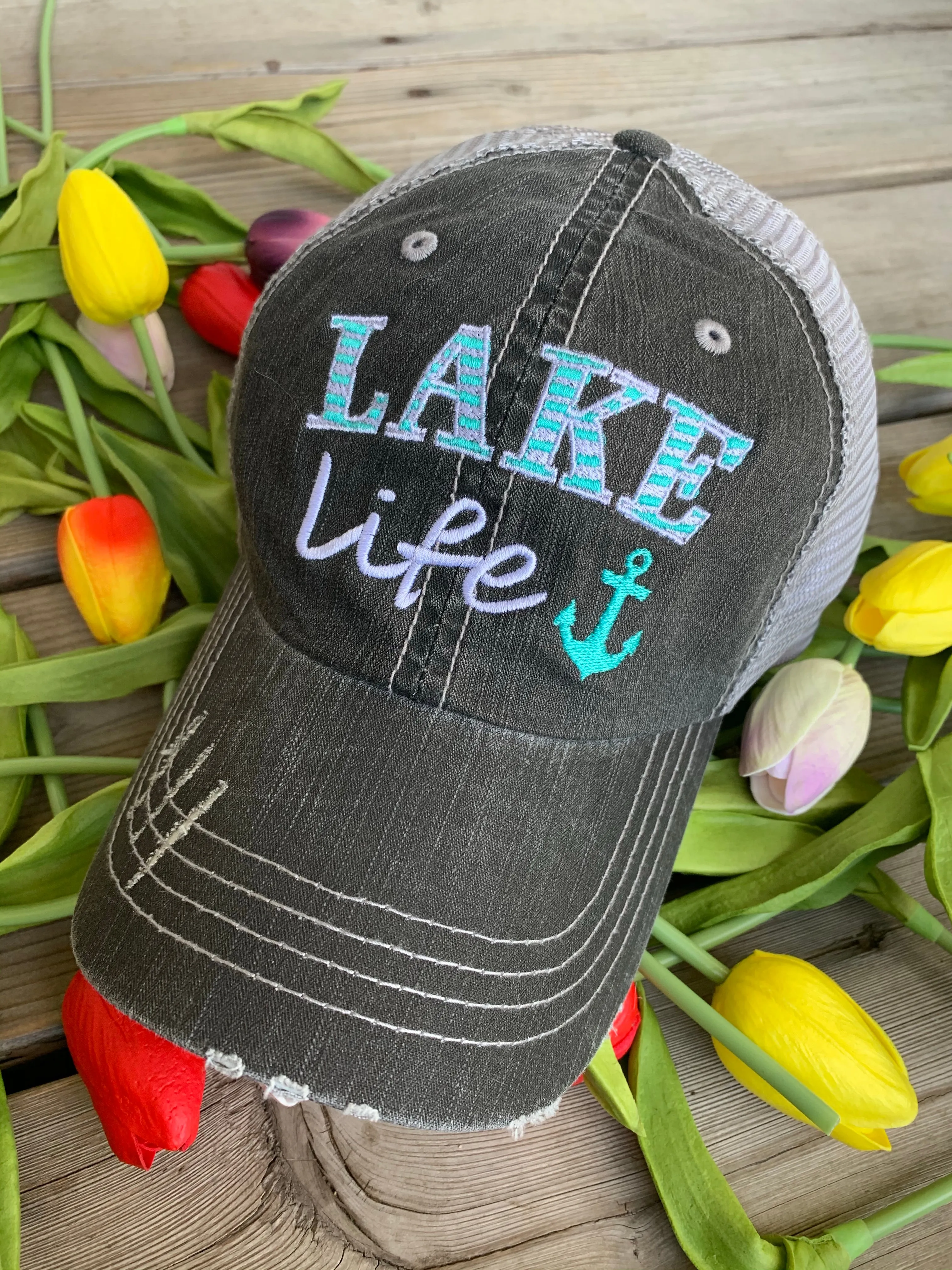 Lake hats LAKE BABE Embroidered trucker caps